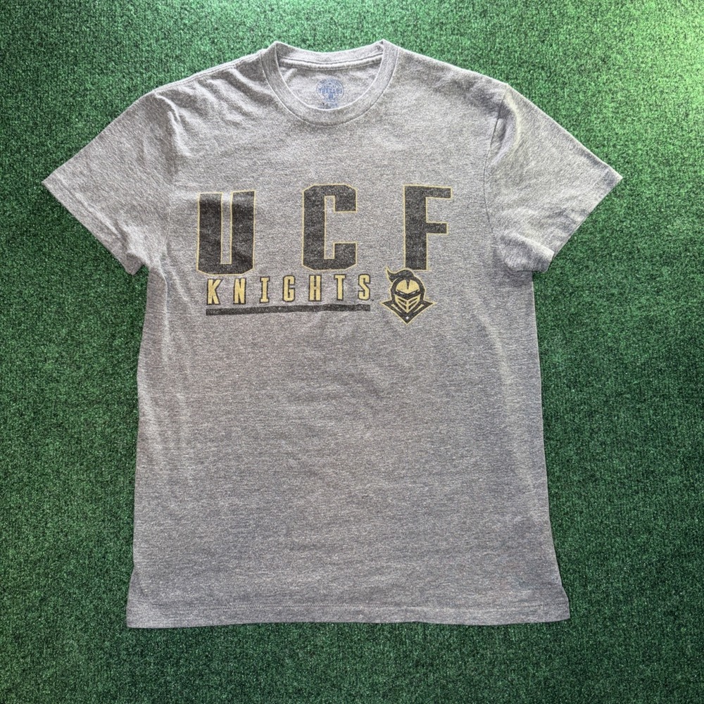 UCF Knights T Shirt Women's Medium Gray Crew Neck Shirt Collegiate